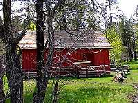 Original building at Los Burros