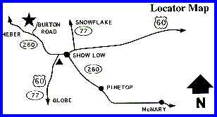 Ghost of the Coyote Locator Map