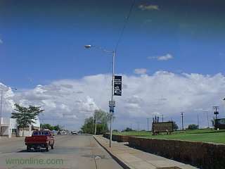 Historic route 66 in Winslow