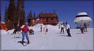 Top of Sunrise. New speed lift in background